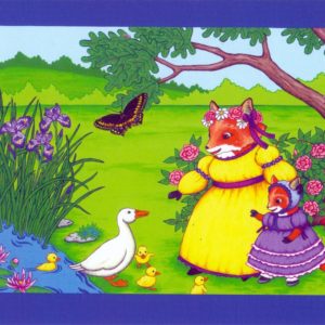 Fox & Ducks Card