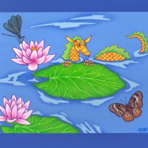 Pond Dragon Card