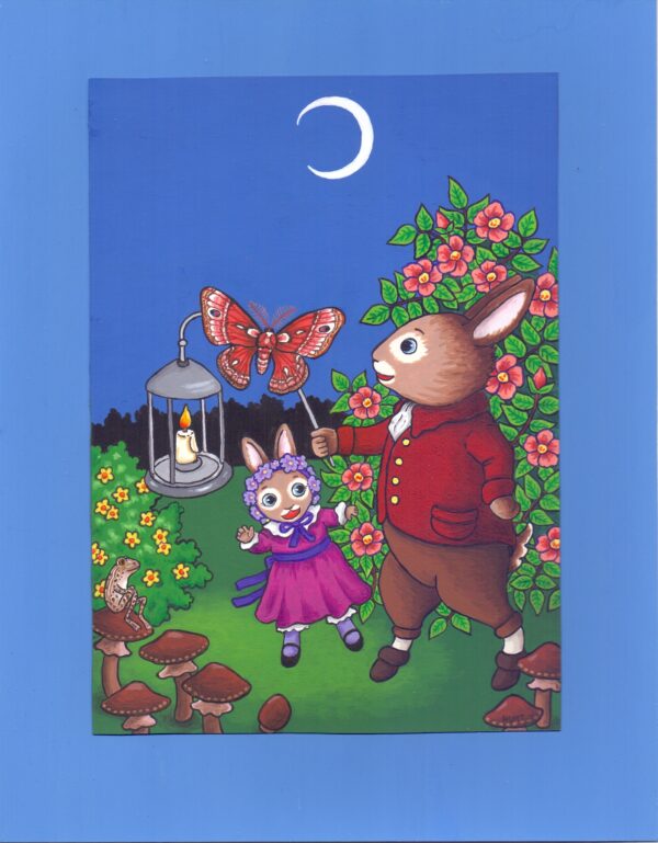 Rabbit Moon Card