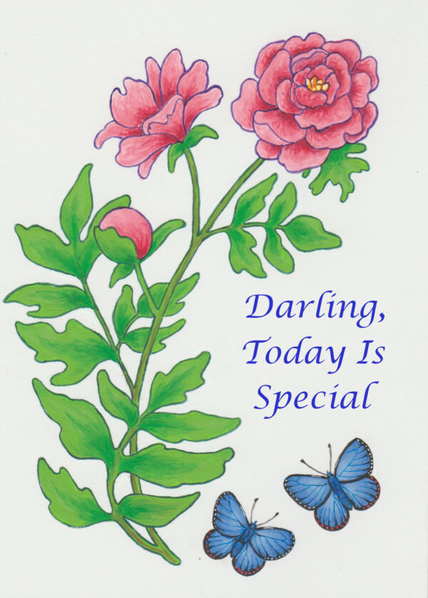 Darling, Today Is Special Birthday Card
